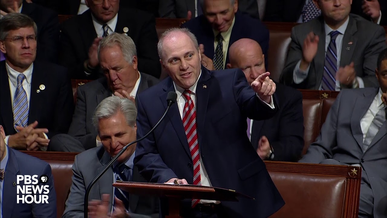 WATCH: Rep. Steve Scalise returns to Congress after recovering from gunshot