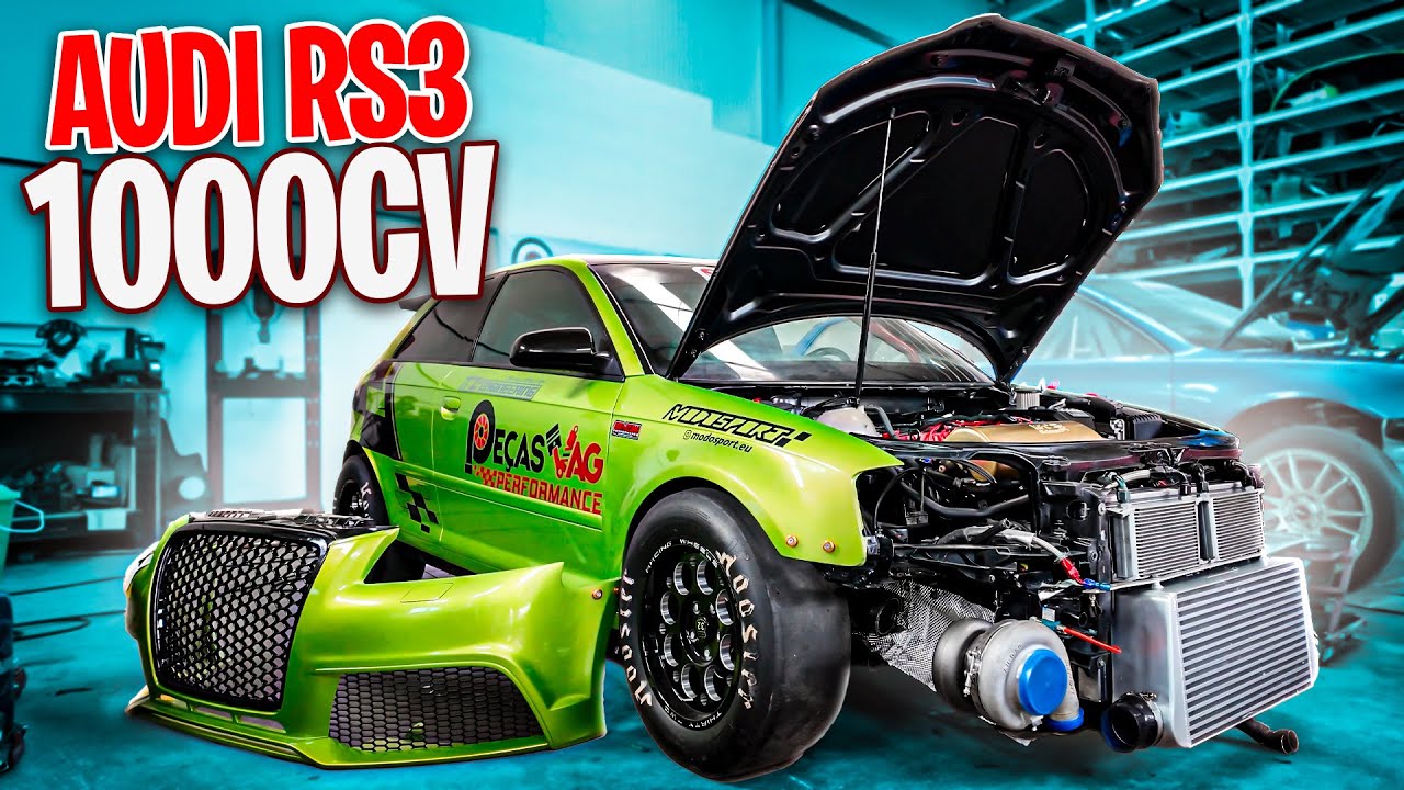 AUDI SWAP RS3 1000CV - A NOVA MÁQUINA DE DRAG | STOWNAS