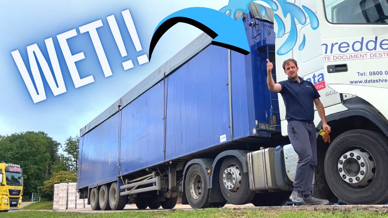 I Get Wet *Inside The Truck* | Late For First Load | Trucking Vlog 24 | #truckertim
