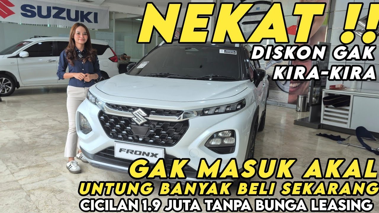 HABISIN STOK SUZUKI FRONX 2025 NEKAT JUAL MURAH CICILAN 1 JUTAAN ‼️