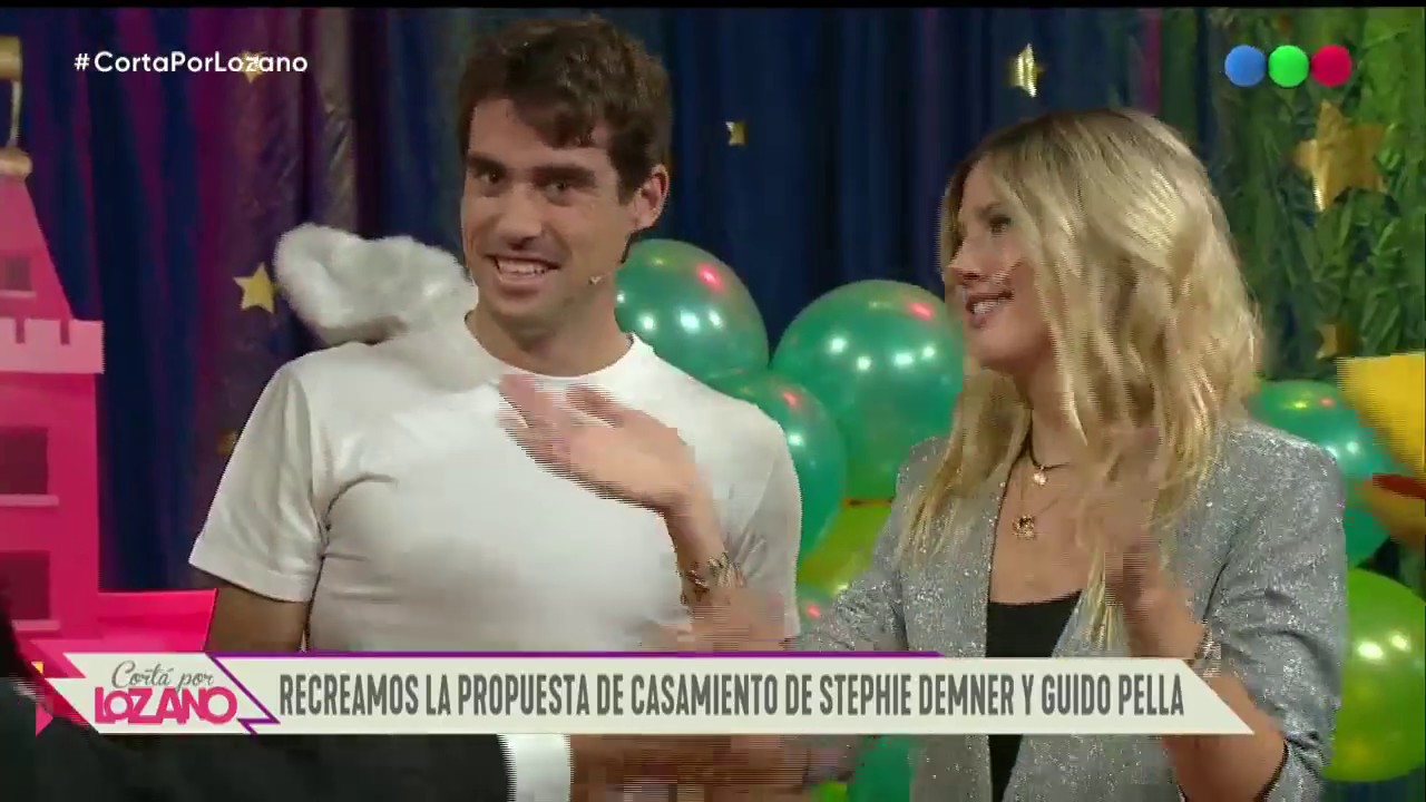La propuesta de matrimonio de Guido Pella a Stephanie Demner - Cortá por Lozano 2020