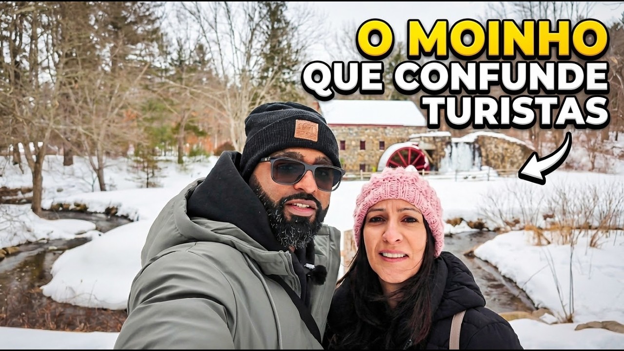 O moinho que confunde turistas, e a HISTÓRIA real.