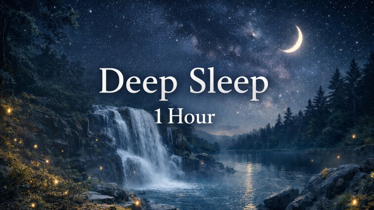 Positive Waves – 1 Hour Uplifting Ambient Music |  Ultra Deep Sleep Music