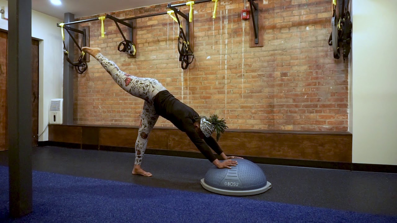 Beginners Guide to BOSU® Yoga | Workout Right In Your Own Home!