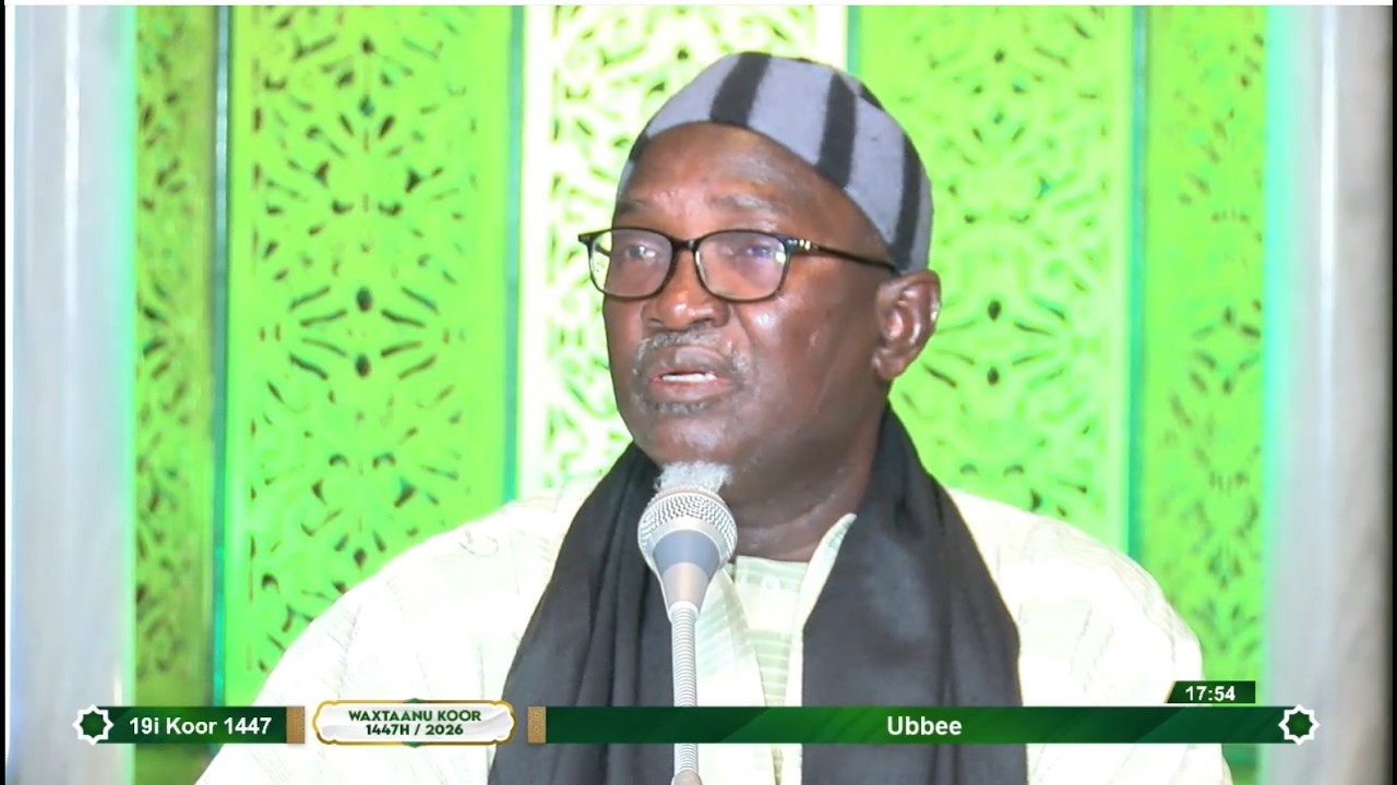 Fatawa Tontou Ladji Diiné ak Serigne Mbacké Abdou Rahman Grande Mosquée de Touba |–19 Jour Ramadan