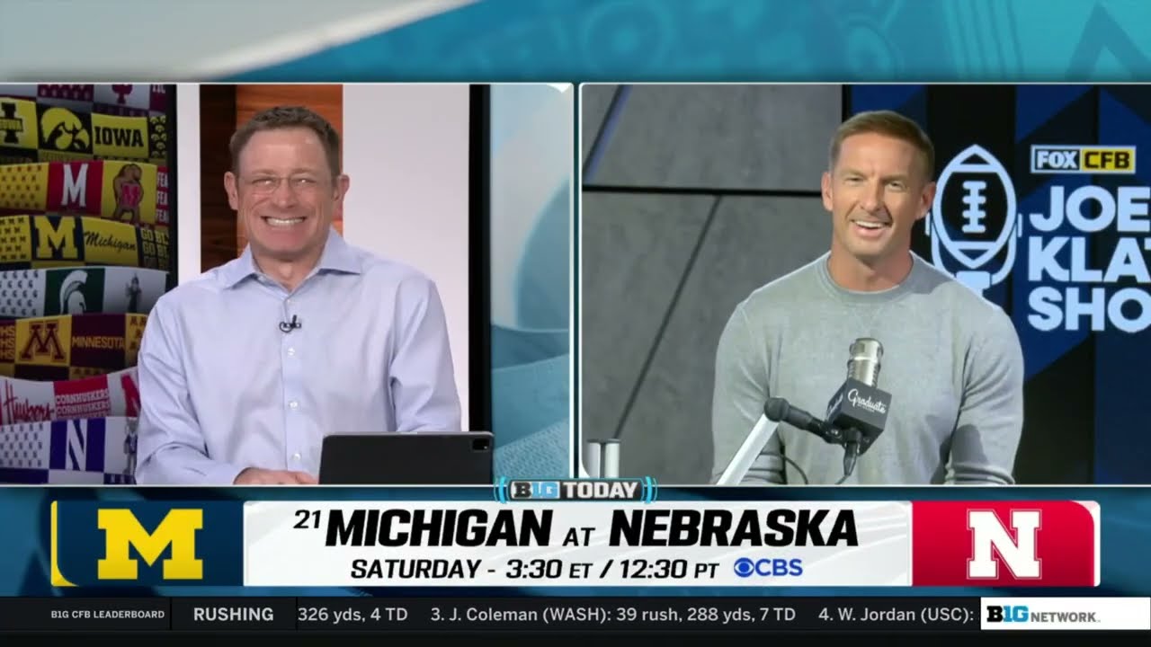 Joel Klatt's Big Ten Power Rankings, His Predictions for Week 4 B1G Matchups & More | B1G Today