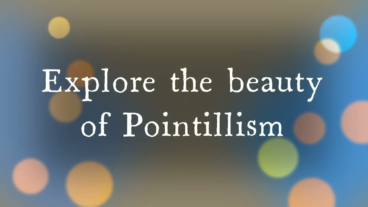 Art Instruction with Timothy Leistner Watercolor Painting with Pointillism