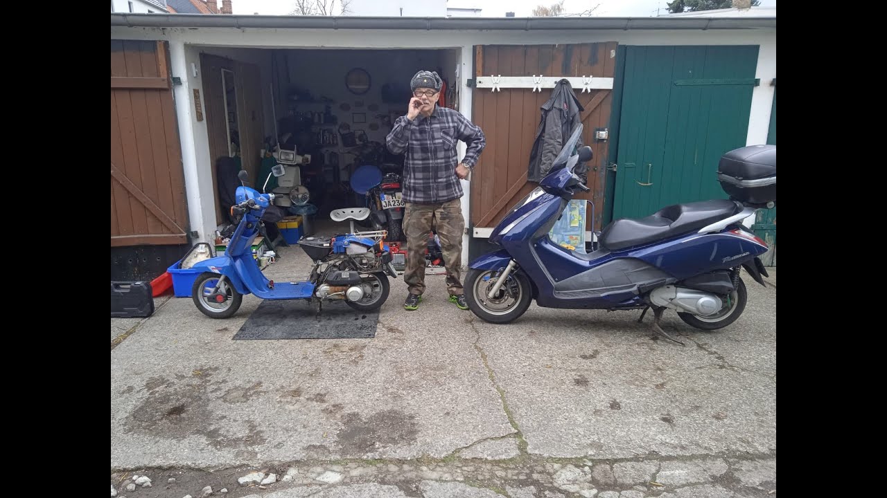 Scheunenfund Honda Melody 26 Jahre Alt & 14 Jahre nicht mehr gelaufen ,