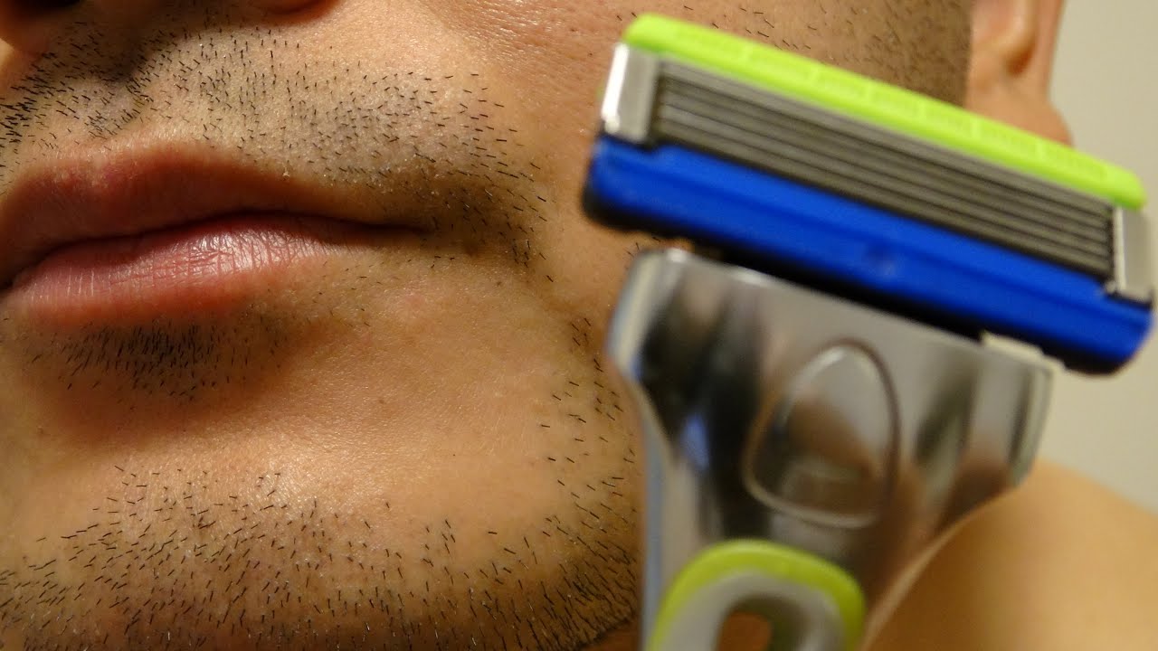Shaving Relaxing ASMR 短毛髭を剃る vol.10
