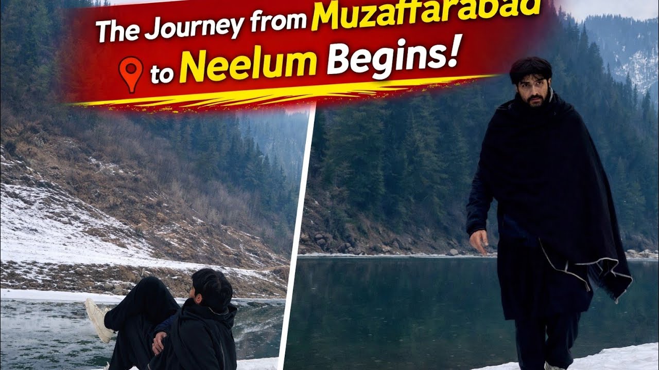 Driving from Muzaffarabad to Neelum Valley | Epic Road Trip |  kashmir velog | grip on travel