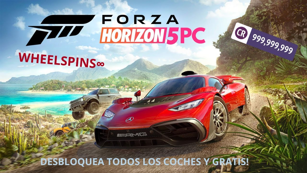 Desbloquea TODO en FH5 PC: Créditos Ilimitados + Wheelspins con Mod Menú