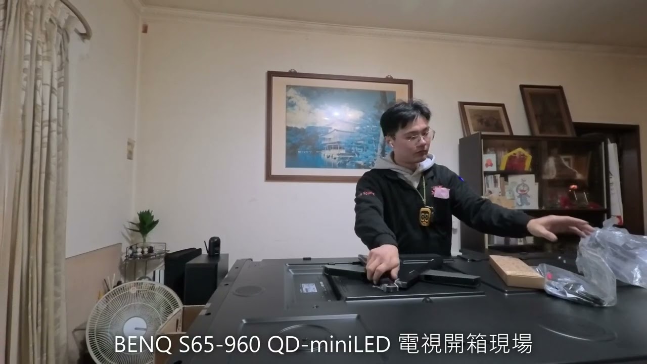 BENQ S65-960 UNBOXING !! Experience the power of 4k144Hz Refresh Rate