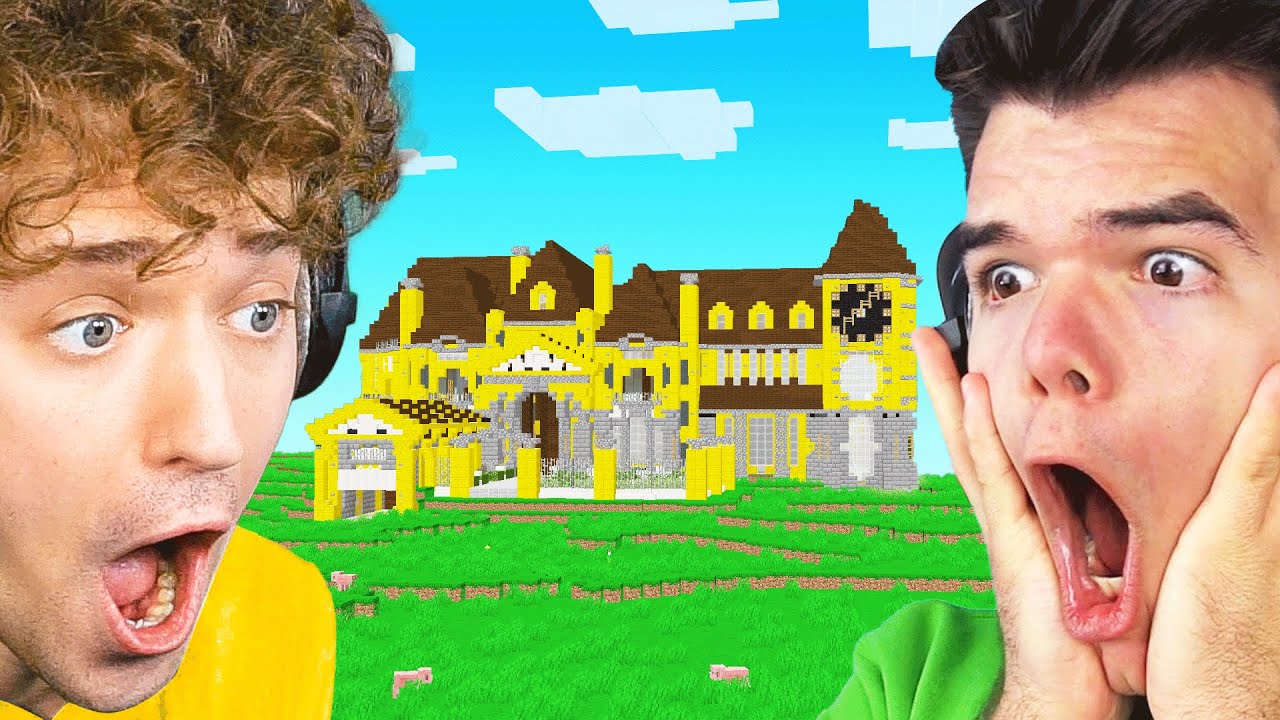 Строим ОСОБНЯК MINECRAFT НА СЕРВЕРЕ Jelly!
