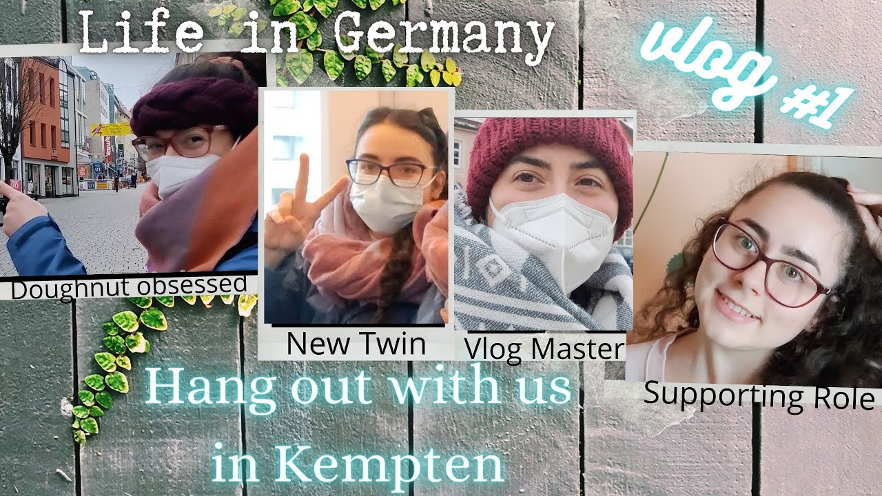 Hang out with us in Kempten!(old town,Forum Allgäu)Life in Germany!Vlog#1(4 multilingual sisters)