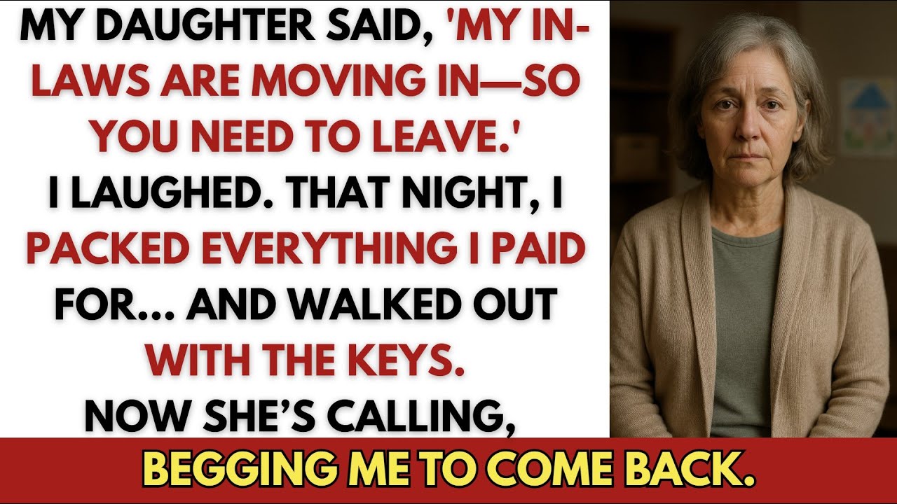My Daughter Said, 'My In Laws Are Moving In With Us—So You Need To Leave ' I Laughed