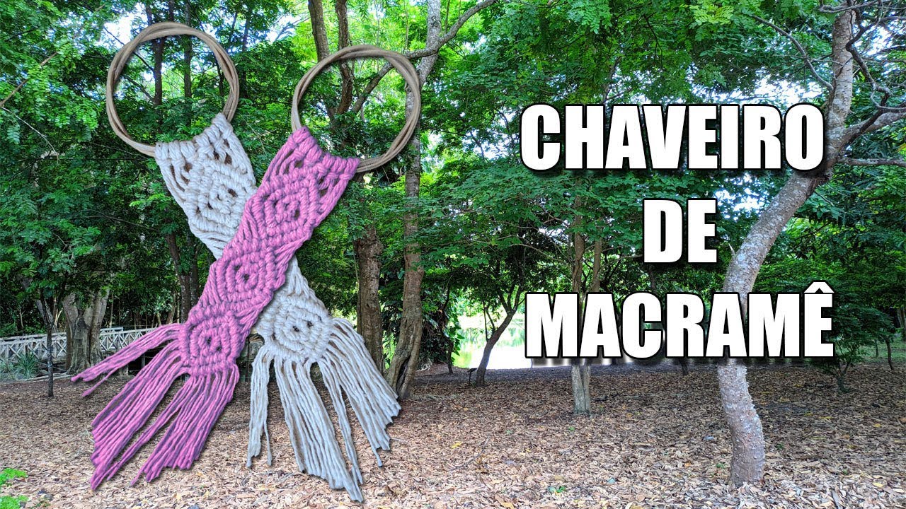 CHAVEIRO DE MACRAMÊ | DIY | TUTORIAL | ATELIÊ DA KORE