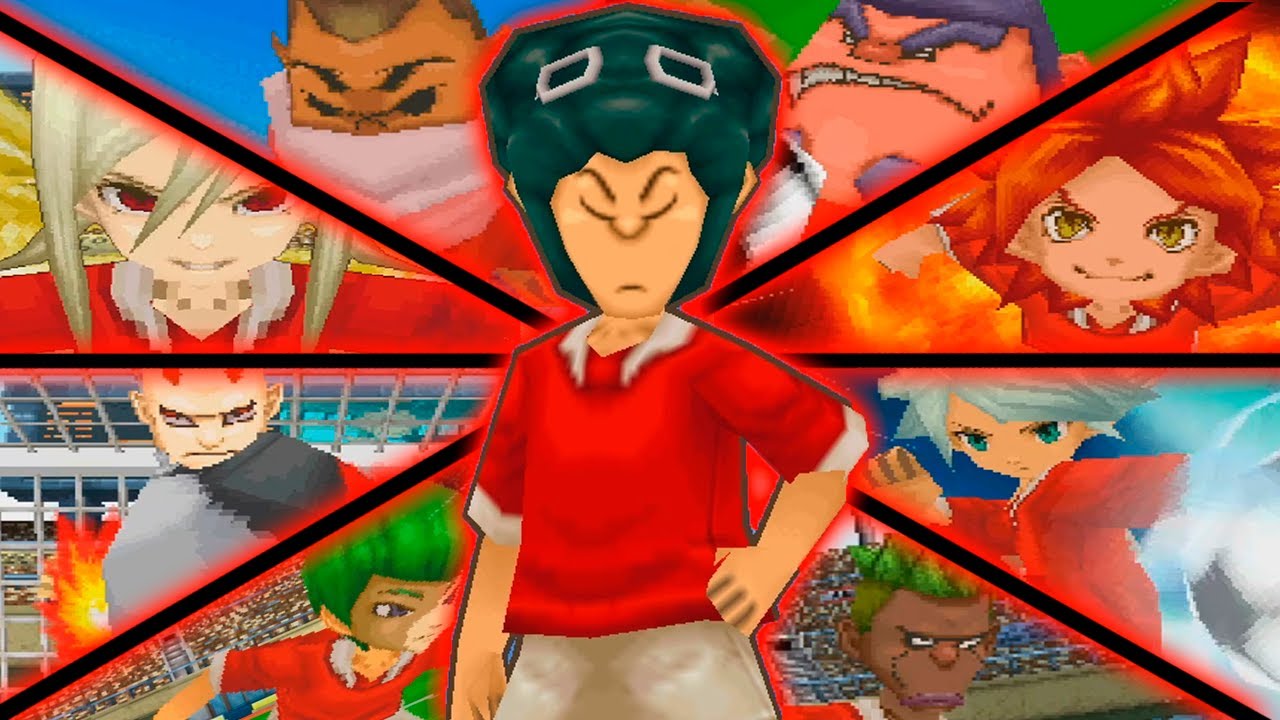 Fire Dragon | All Hissatsu Techniques | Inazuma eleven DS