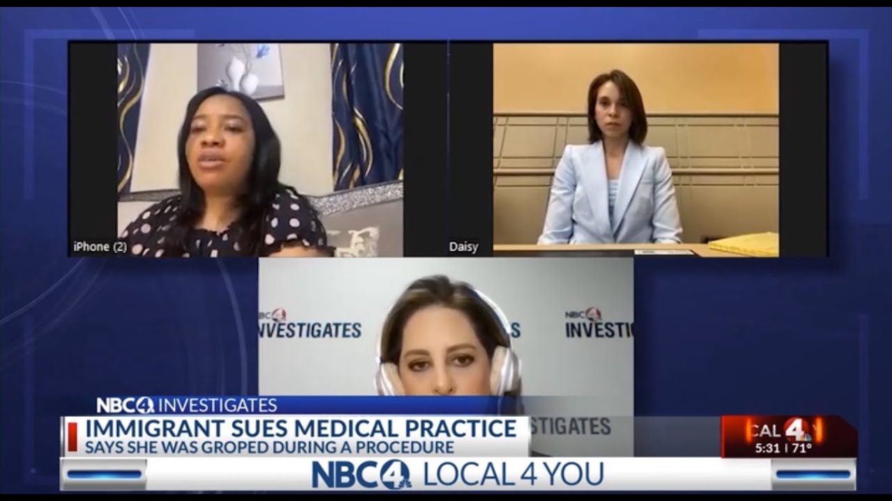 NBC4 Columbus talks to R&B Senior Attorney Daisy Ayllón and client about sexual misconduct lawsuit