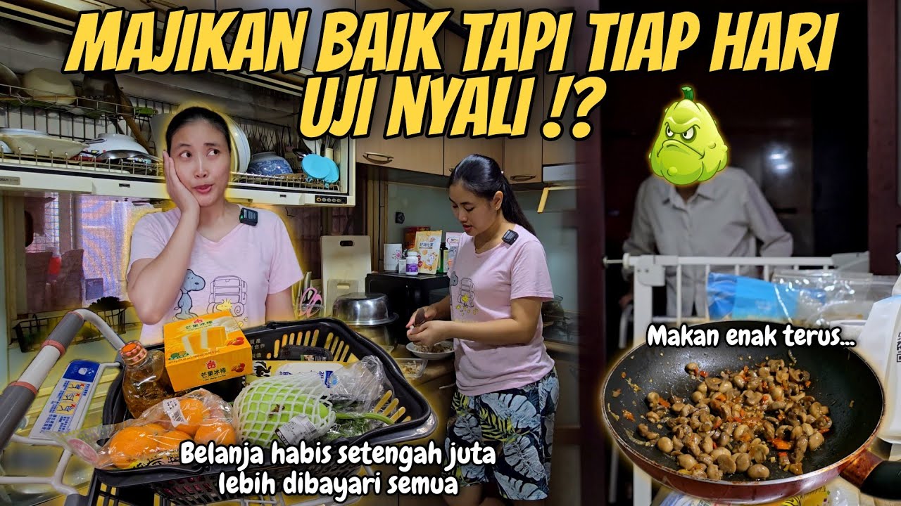 DISINI UJIANKU‼️ MAJIKAN BAIK, GAJI TINGGI, MAKAN MINUM DITANGGUNG TAPI UJI NYALI SETIAP HARI
