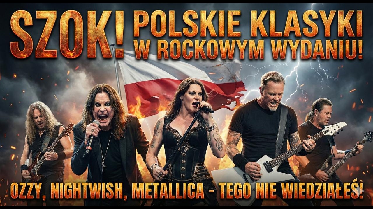 SZOK! Co oni zrobili z tymi piosenkami?! Metallica, Ozzy i Nightwish grają POLSKĄ KLASYKĘ! 🔥🇵🇱