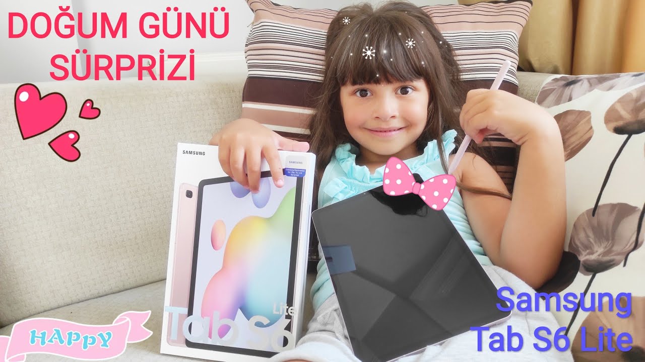 SAHRANUR'UN ERKEN GELEN DOĞUM GÜNÜ SÜRPRİZİ/ Samsung Tab S6 Lite