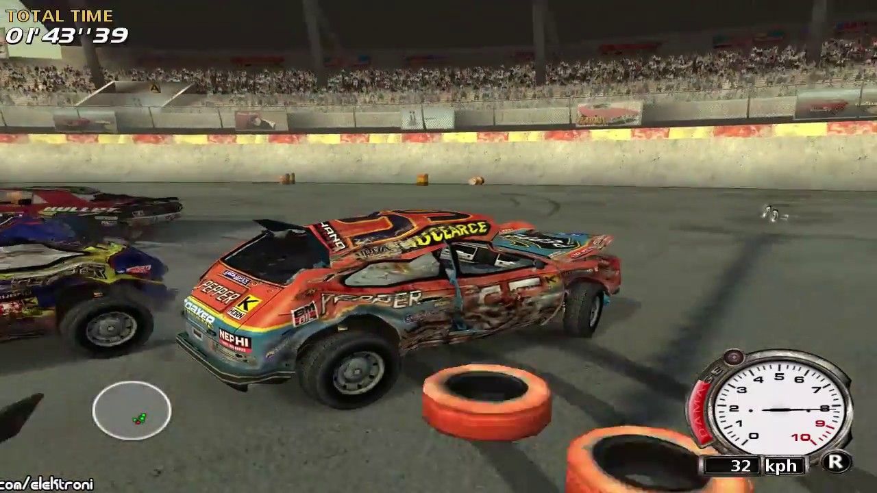 FlatOut - Career Mode part 2 - Retro