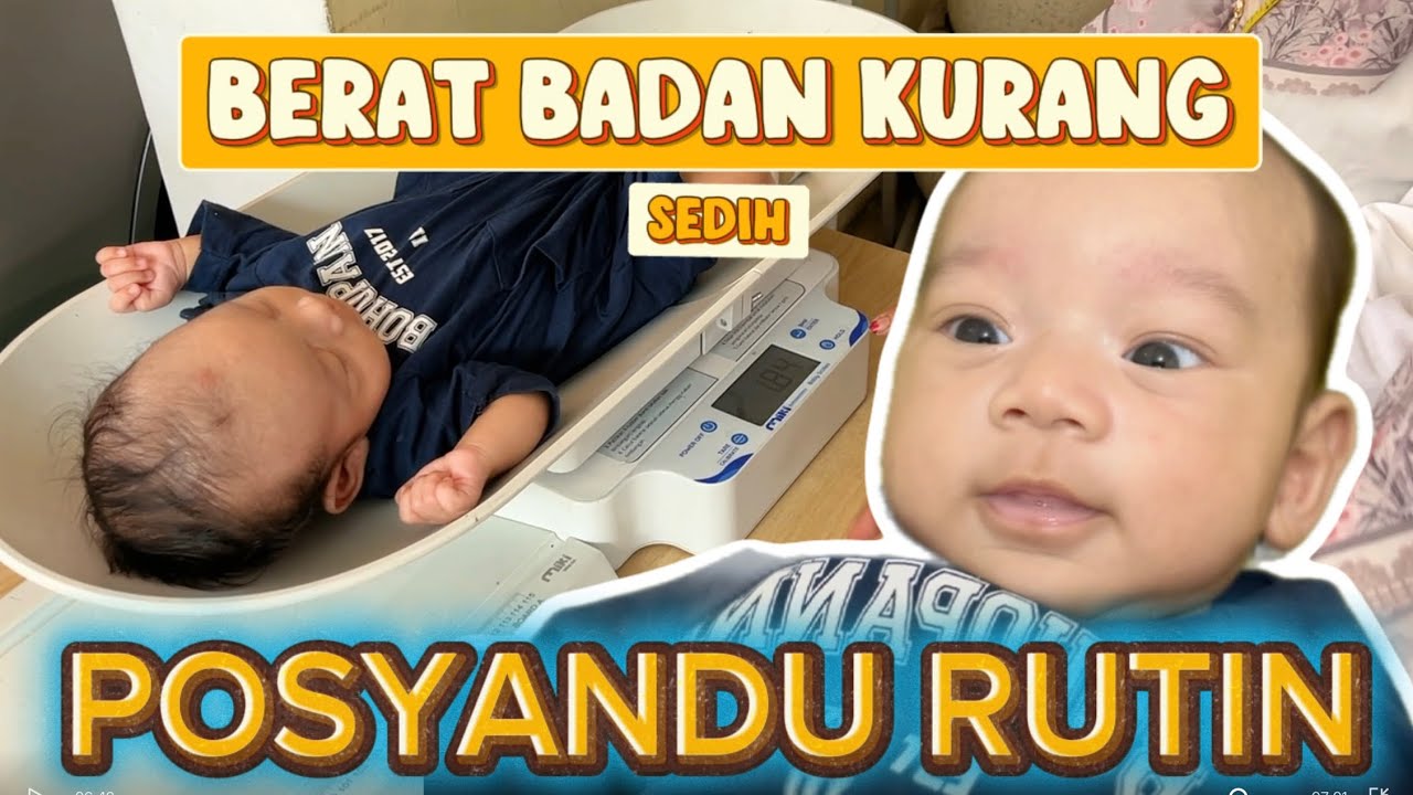 EPS 50. WAKTUNYA CEK BERAT, PANJANG DAN LINGKAR KEPALA // DAPAT WARNING ‼️ DARI PUSKESMAS 