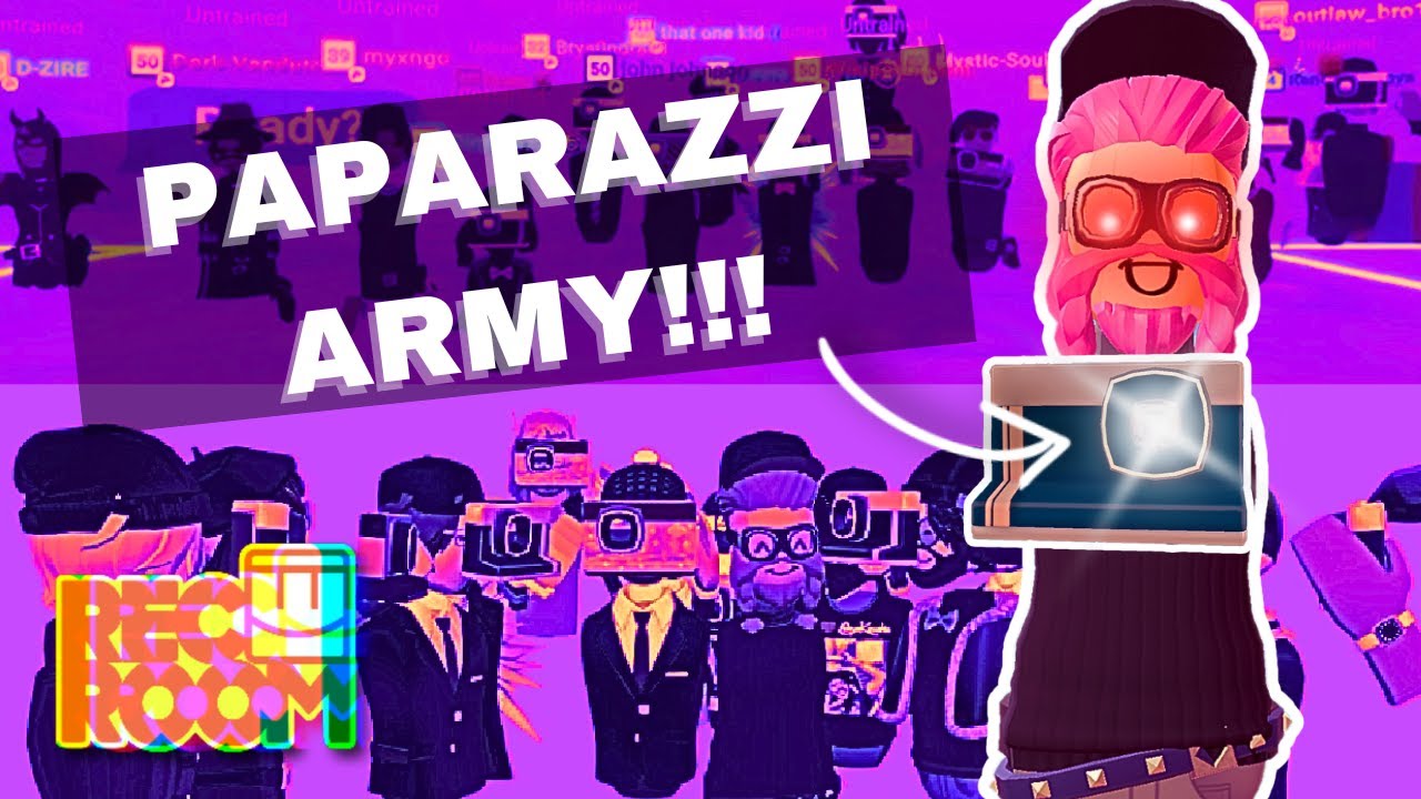 Raiding w/ PAPARAZZI ARMY | Rec Room Military Trolling