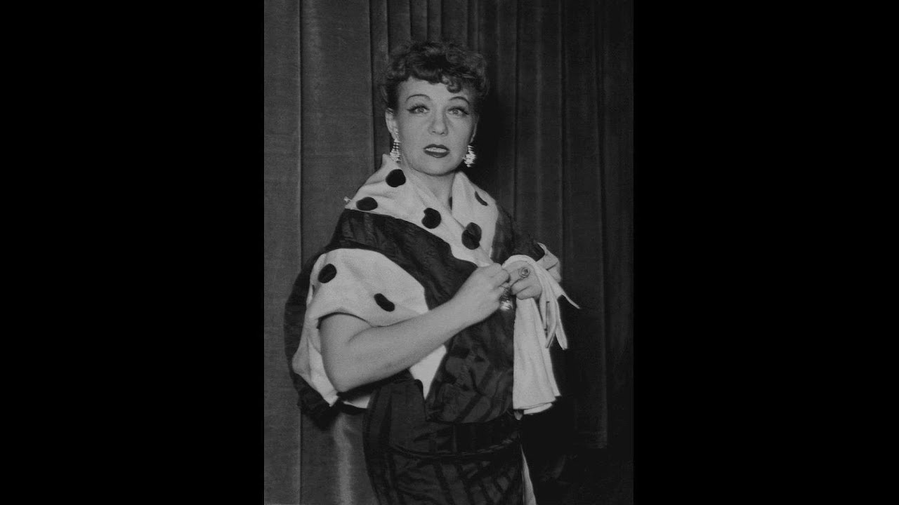 Hanka Bielicka - Ona pierwsza ! ; monolog Jerzego Jurandota 1957 r