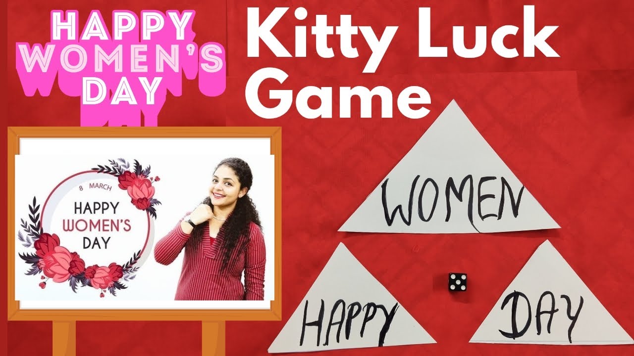 Women's day Theme Game❤Women's day punctuality game🌹luck game💃🏻mother'sday game💋1 minute kitty game🎉