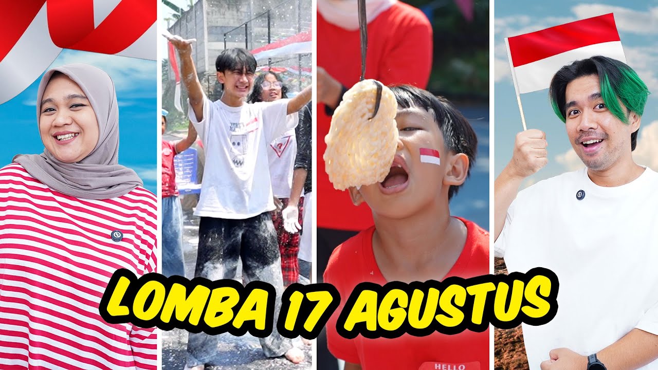 KELUARGA ZIYAN IKUT LOMBA 17 AGUSTUSAN