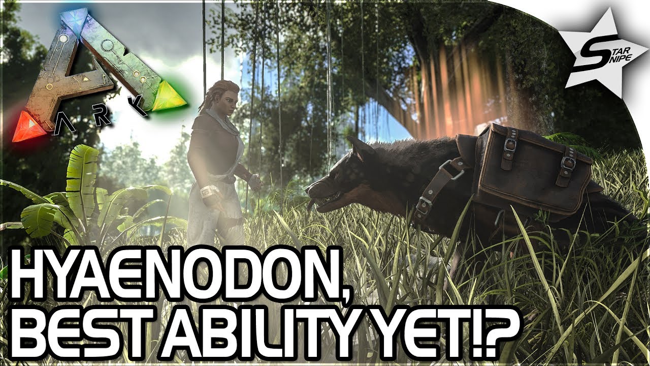 BEST TAME, MOST USEFUL DINO YET?!🤔- HYAENODON PACK Taming ARK Survival Evolved - ARK NEW UPDATE 258