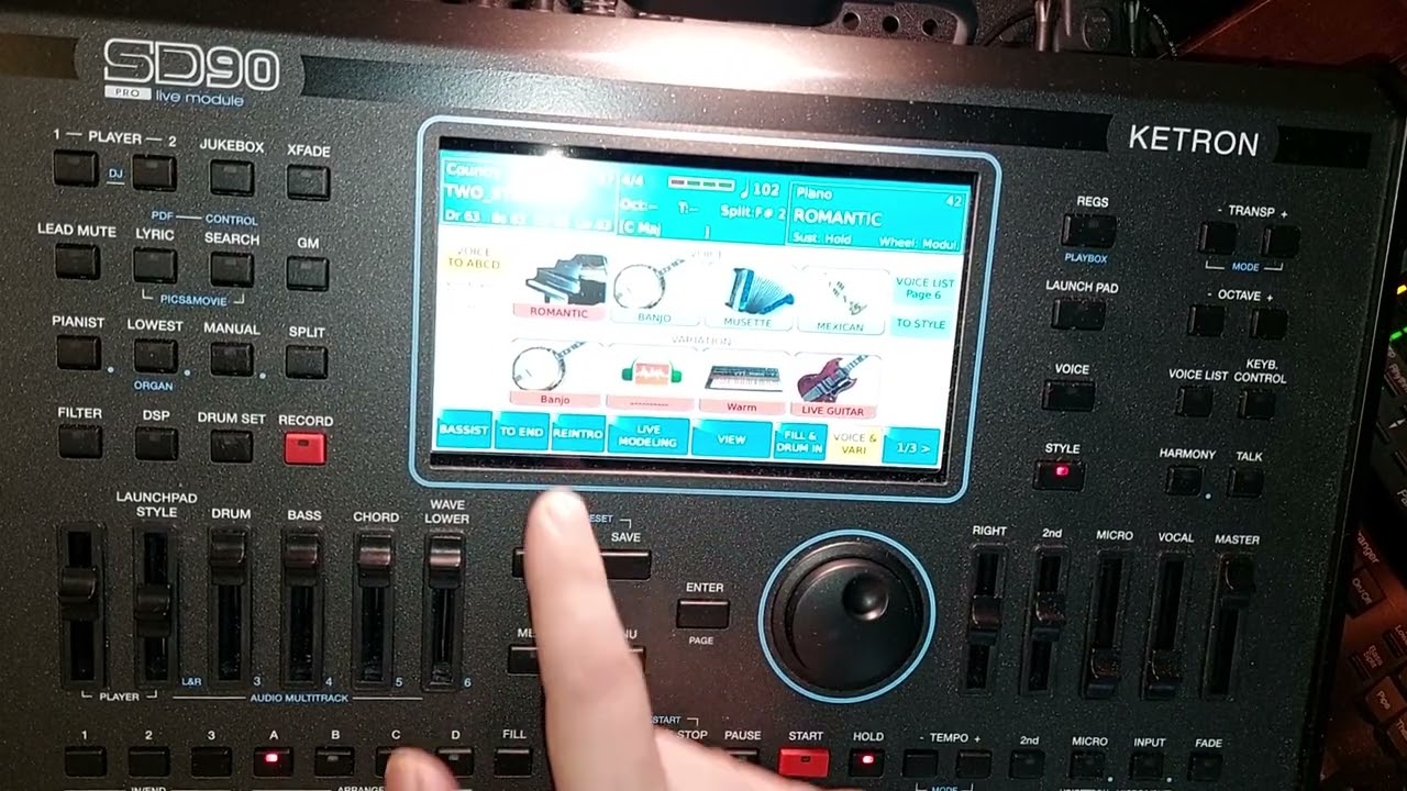 Eifelsounds Michael B. - Workshop Ketron SD-9(0) #2 - Features die man so direkt nicht sieht!