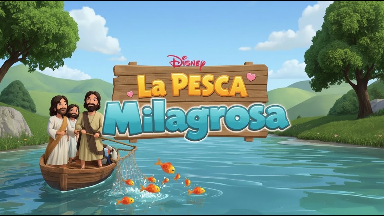 Jesús y la Pesca Milagrosa - Lanza la Red con Fe - Jesus and the Miraculous Catch