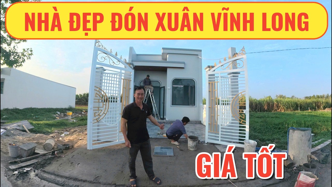 Nhà đẹp Vĩnh Long đón xuân phát tài | Nhà Đất Miền Tây