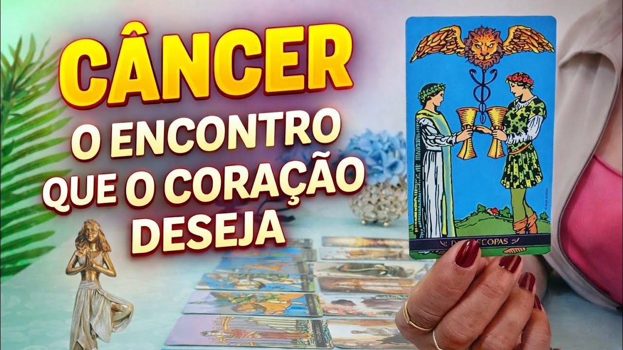 * CÂNCER * ✨️🔥 ANSIEDADE EM ESTAR COM VOCÊ.