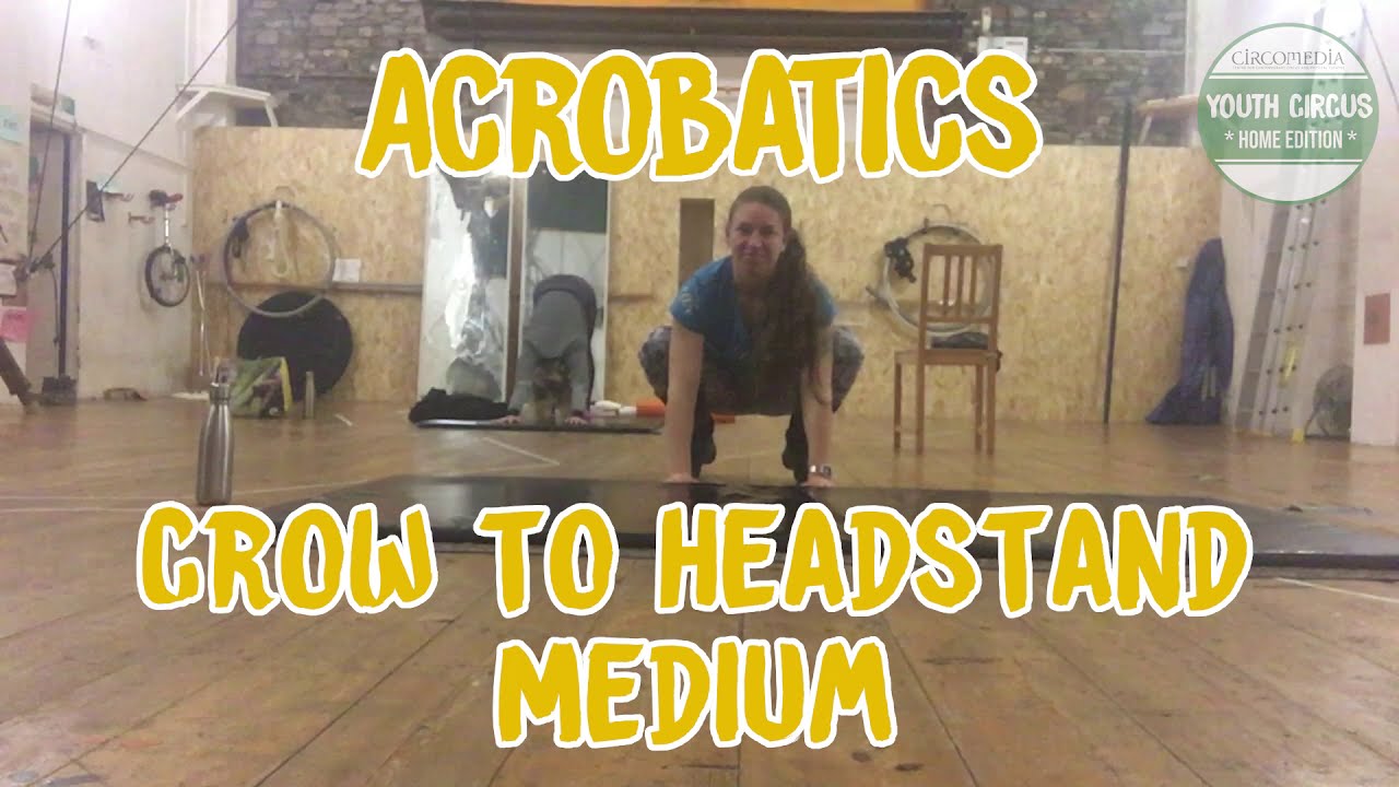 Acro: Crow To Headstand