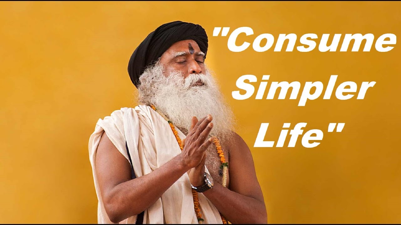 sadhguru - how consciously you eat !?