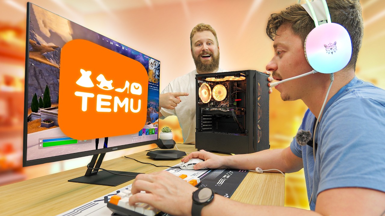 We Bought a CHEAP Gaming Setup from TEMU?!