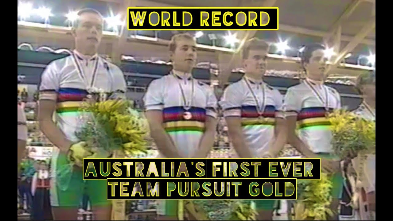 1993 UCI Track World Cycling Championships Team Pursuit Gold Australia