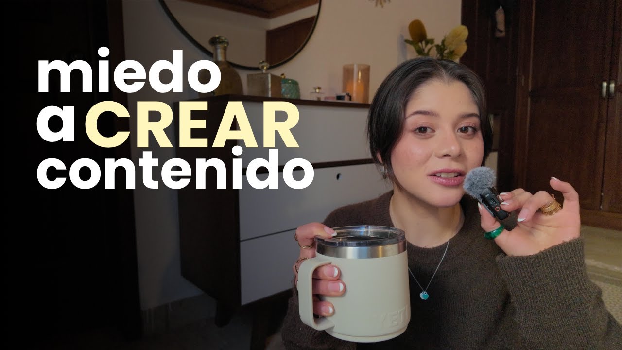 Nadie deja de tener miedo: aprende a crear con él.