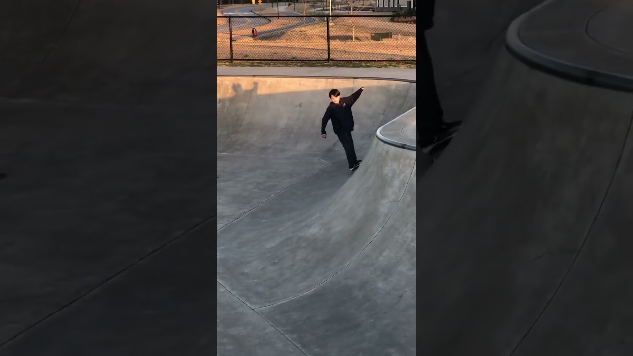Skating at Veterans Park