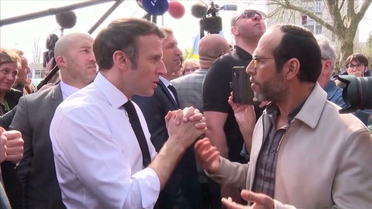 Emmanuel Macron hits back at Eric Zemmour over 'killer' chants &bull; FRANCE 24 English