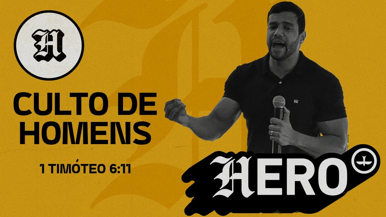 Culto de Homens - 1 Timóteo 6:11 - Pedro Rodrigues | 01/11/2025