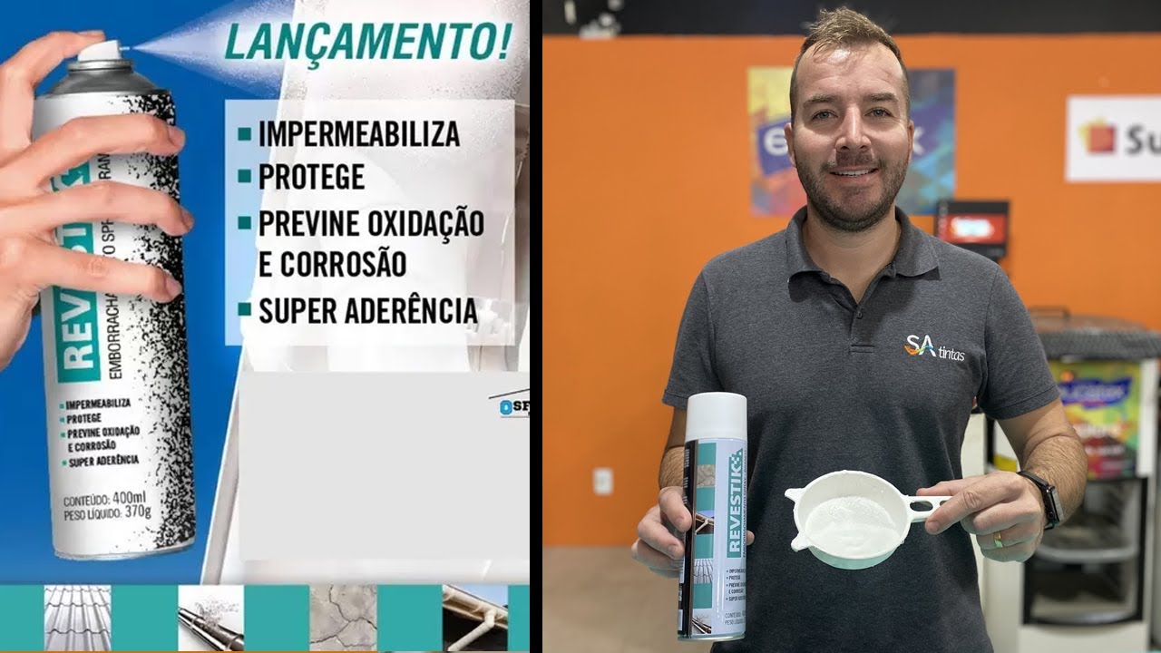 Spray Borracha Liquida Revestik - Testamos e aprovamos! - Saiba como aplicar, dicas de como usar.