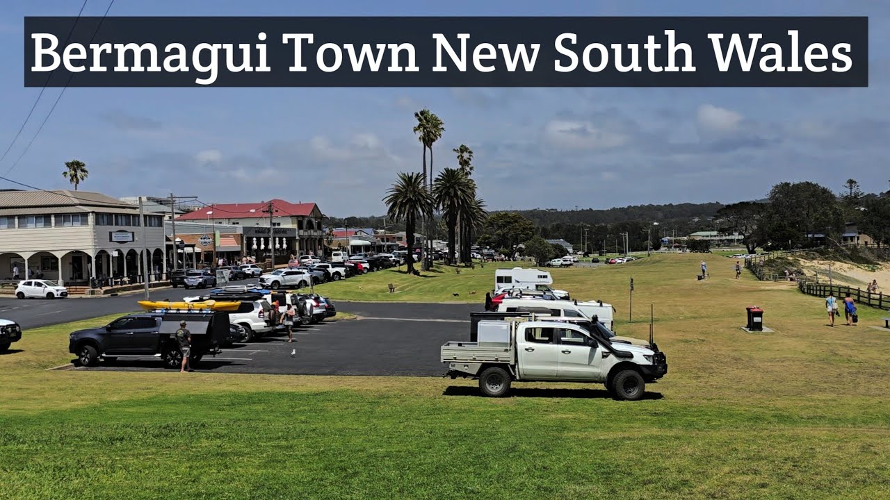 Walking tour in Bermagui town New South Wales