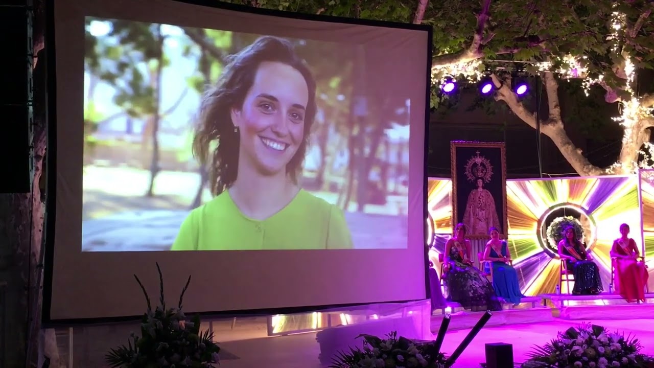 Presentación Damas de Honor de la Virgen de las Nieves 2022-2024 #Aspe