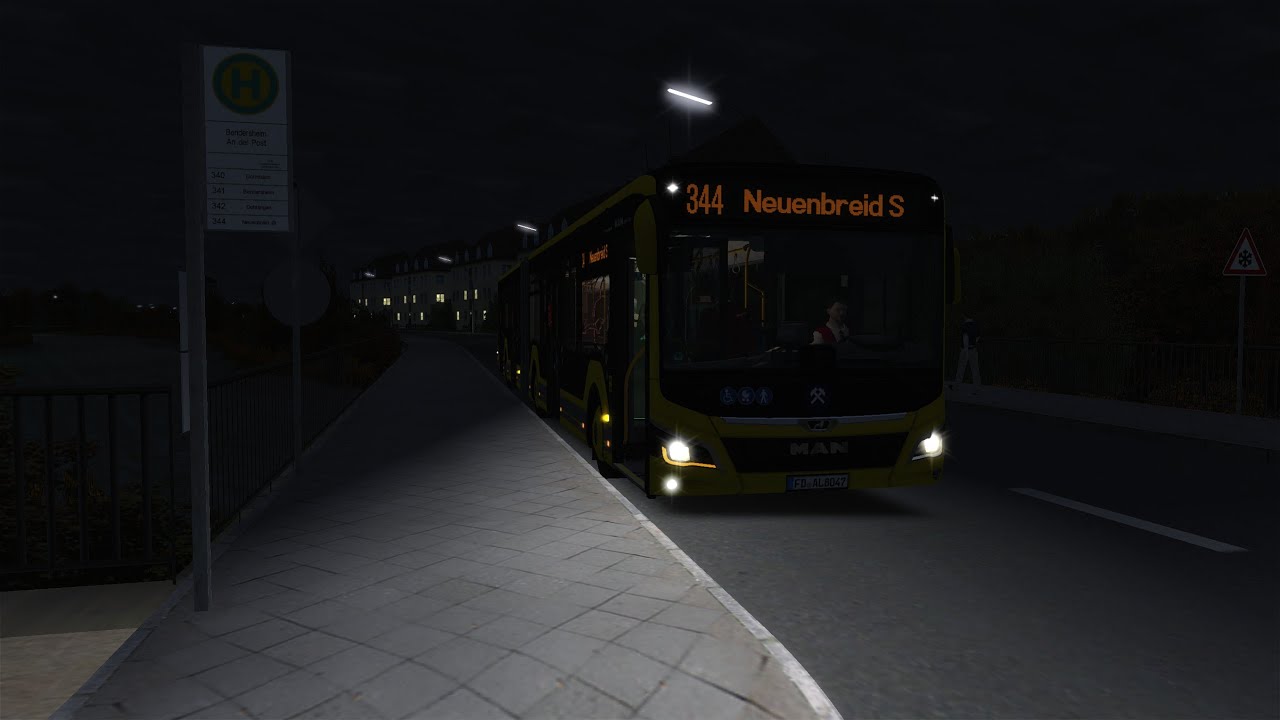 Let`s Play Omsi 2 Firma Stadtwerke Vestische AG map Lemmental_Neuenbreid Linie 344