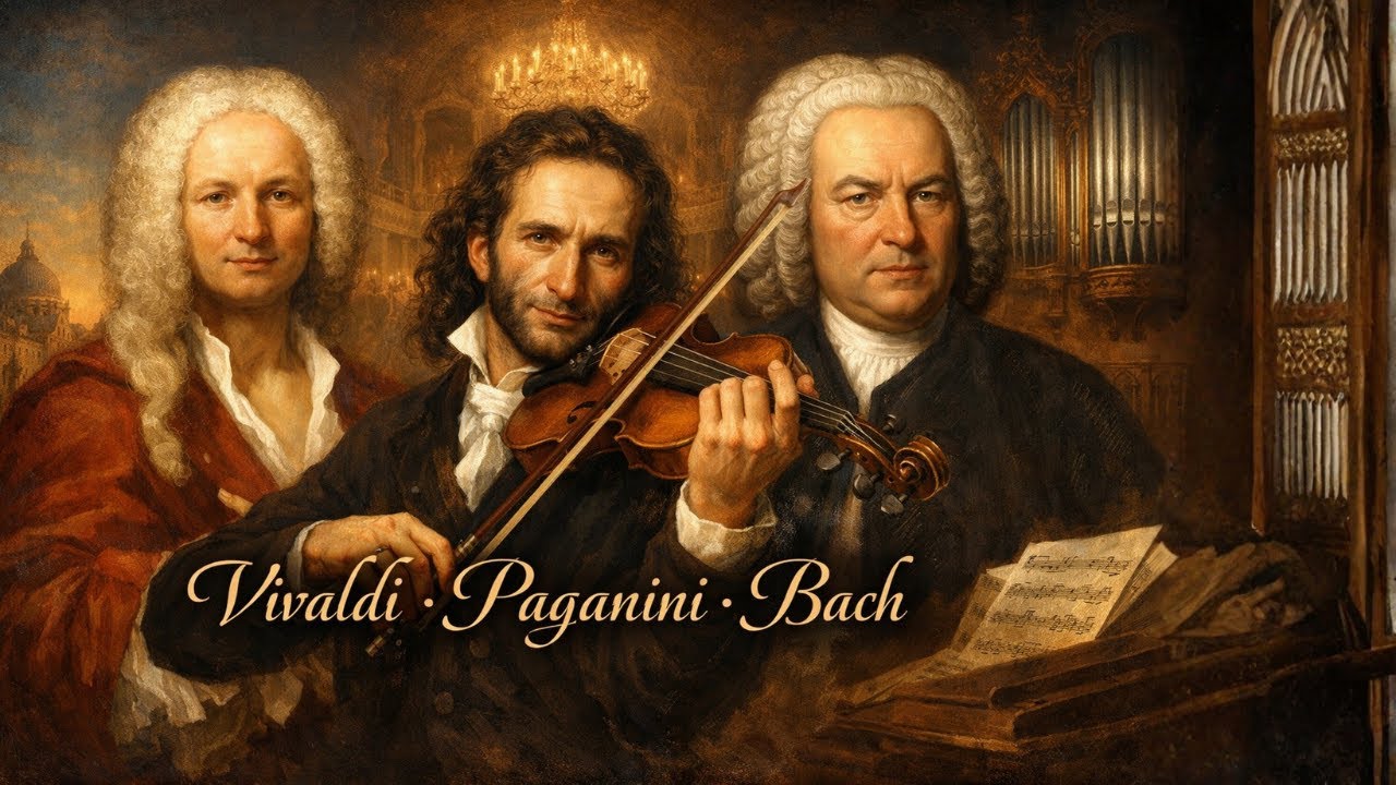 🎻Timeless Virtuoso Violin — Old-Era Masterpiece in the Style of Paganini, Vivaldi & Bach