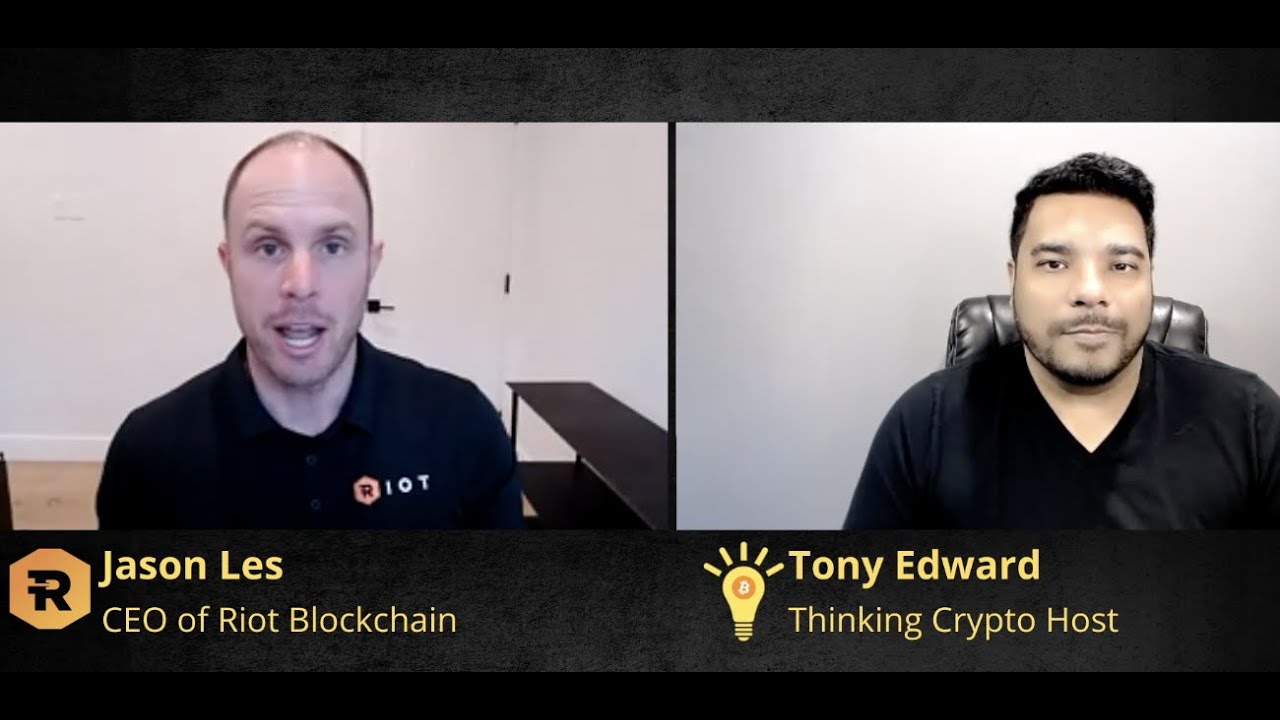 North America's Largest Bitcoin Miner - Riot Blockchain Whinstone Texas USA - Jason Les Interview